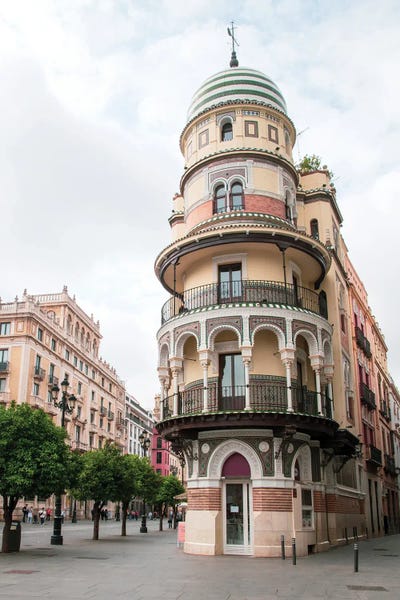 Anita's & Bella's Art: La Adriatica Building Seville I by Anita's & Bella's Art