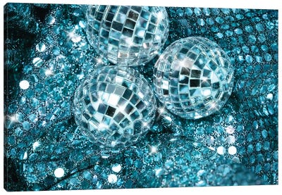 Disco Balls Glam XVI Canvas Art Print - Disco Balls
