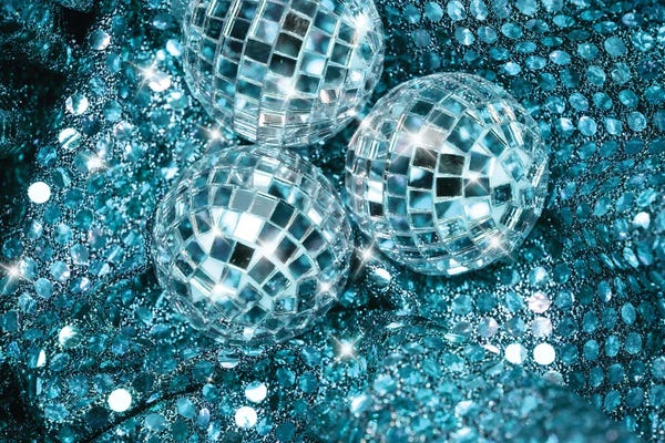 Anita's & Bella's Art: Disco Balls Glam XVI by Anita's & Bella's Art