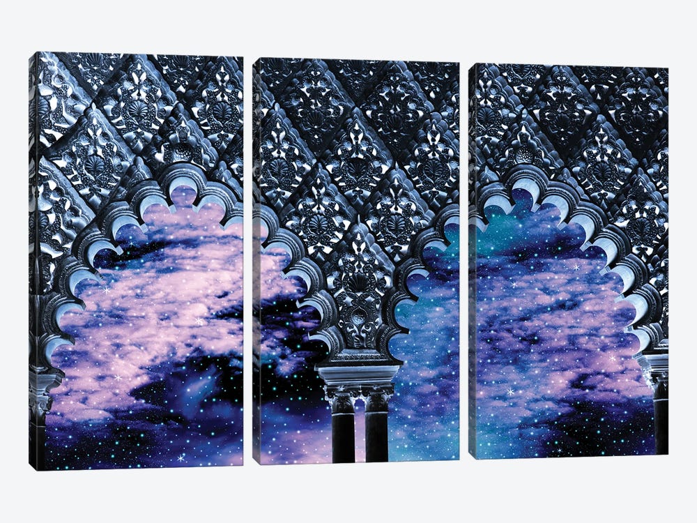 Nebula Dream Arches II by Anita's & Bella's Art 3-piece Canvas Print