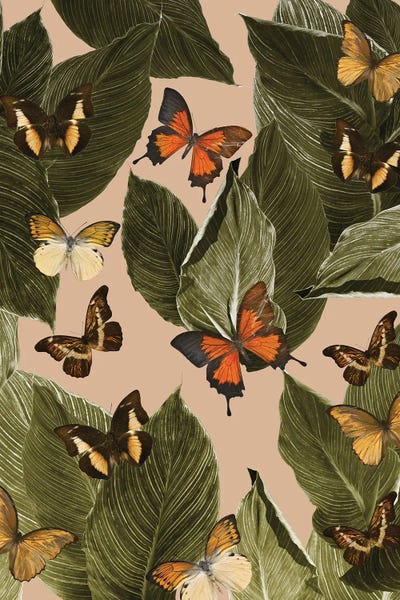 Anita's & Bella's Art: Butterfly Jungle Delight I by Anita's & Bella's Art