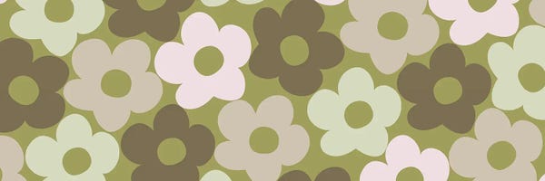 Anita's & Bella's Art: Retro Fall Daisies I by Anita's & Bella's Art