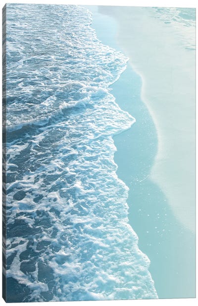 Soft Turquoise Ocean Dream IV Canvas Art Print - Anita's & Bella's Art