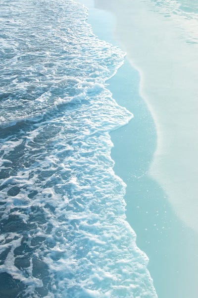 Anita's & Bella's Art: Soft Turquoise Ocean Dream IV by Anita's & Bella's Art