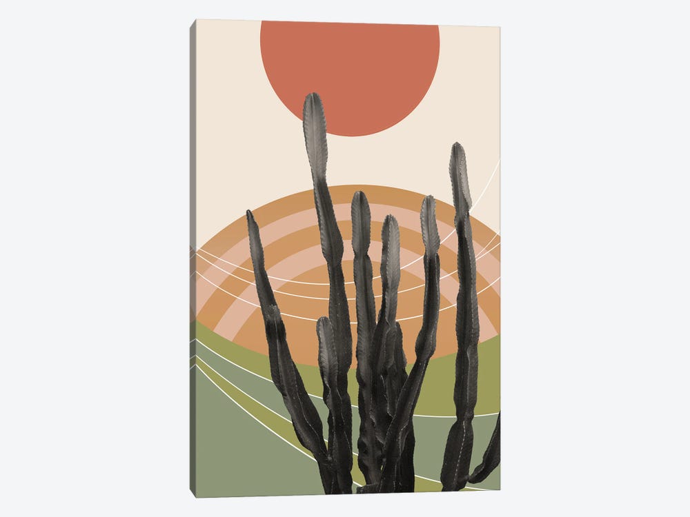 Cactus In The Desert III by Anita's & Bella's Art 1-piece Canvas Art