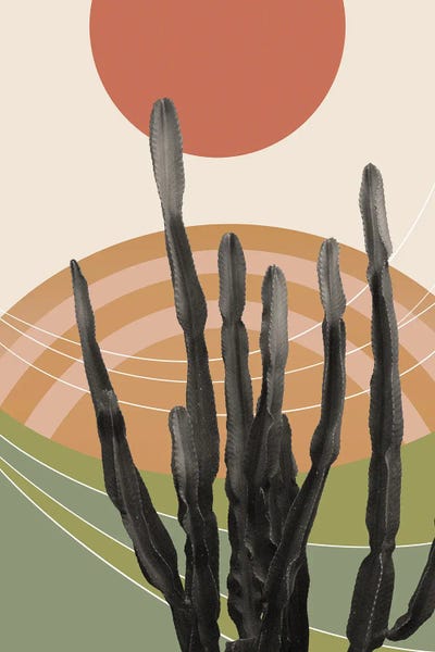 Anita's & Bella's Art: Cactus In The Desert III by Anita's & Bella's Art