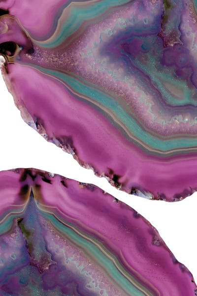 Agate Boho Chic I by Anita's & Bella's Art framed canvas print