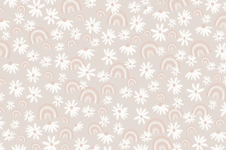 Rainbow Daisy Dream III by Anita's & Bella's Art wall art