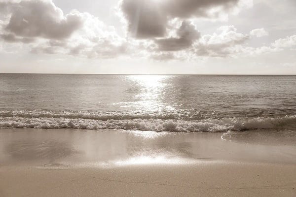 Sepia Photography: Caribbean Beach Zen Oasis II by Anita's & Bella's Art