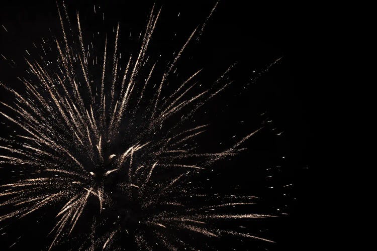 Golden Firework Glam I