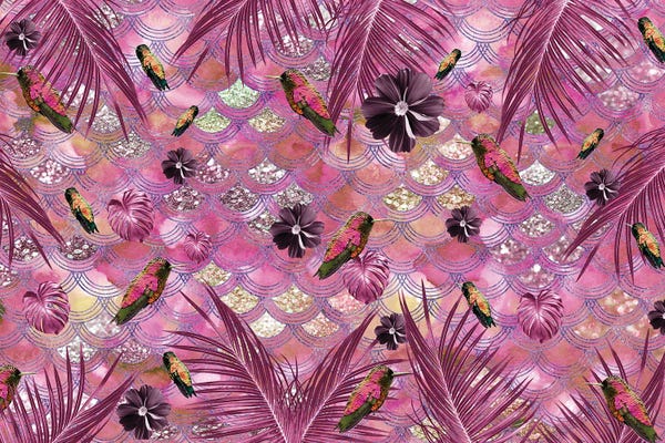 Anita's & Bella's Art: Tropical Jungle Scales Glam I by Anita's & Bella's Art