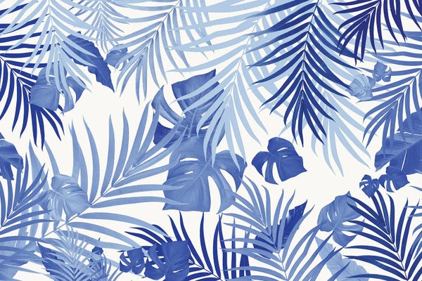 Anita's & Bella's Art: Tropical Jungle Leaves XXII - Landscape by Anita's & Bella's Art