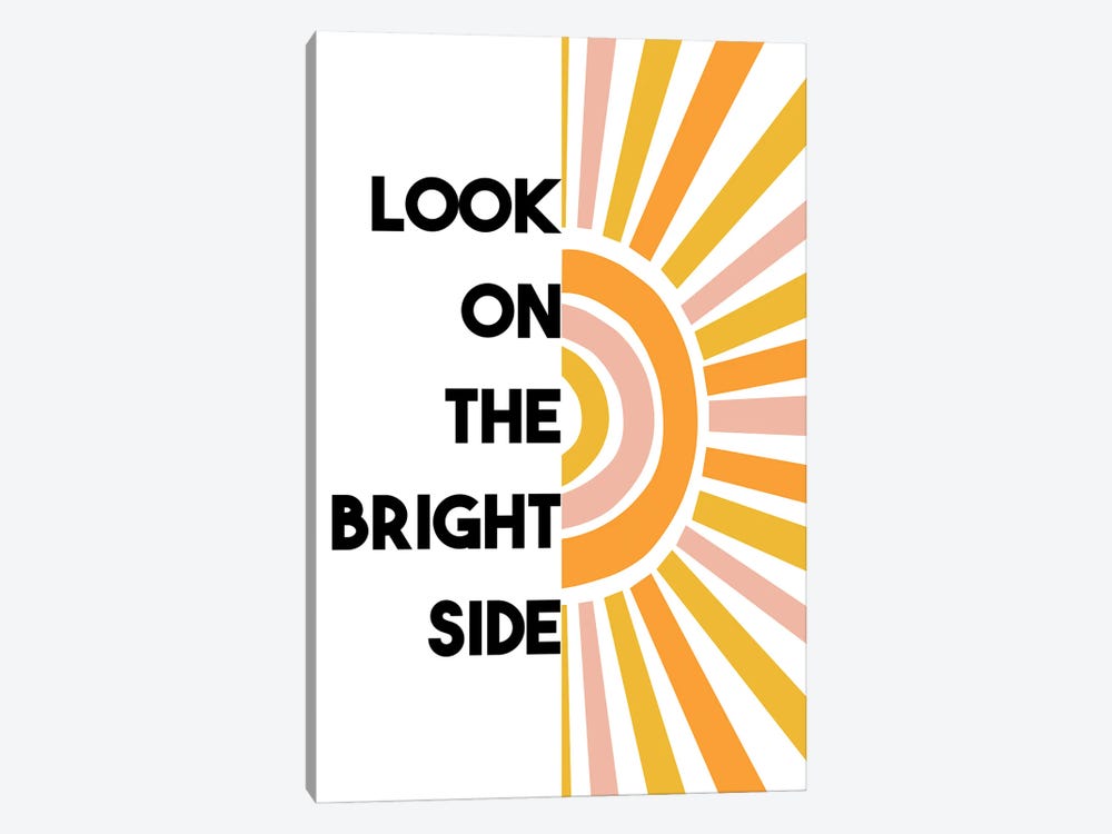Look On The Bright Side by Alyssa Banta 1-piece Canvas Print