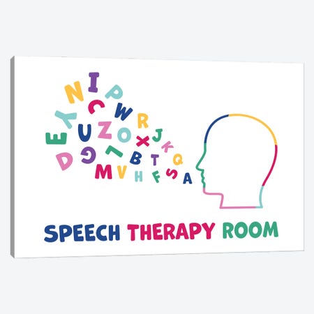 Bright Speech Therapy Room Canvas Print #ABN14} by Alyssa Banta Canvas Art