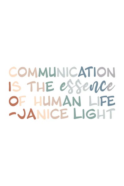 Communication Quote by Alyssa Banta framed wall art