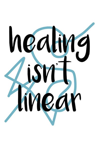 Inspirational Office: Healing Isn't Linear by Alyssa Banta
