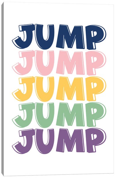 Jump Canvas Art Print