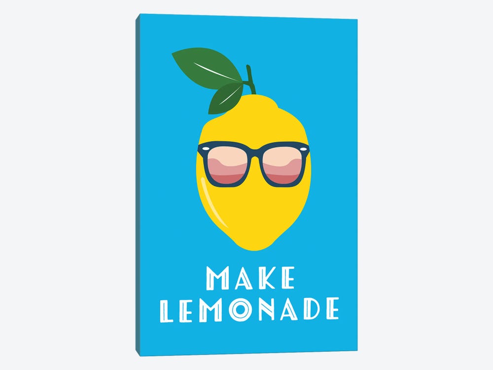 Make Lemonade by Alyssa Banta 1-piece Canvas Wall Art