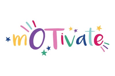 Bright Motivate by Alyssa Banta framed wall art