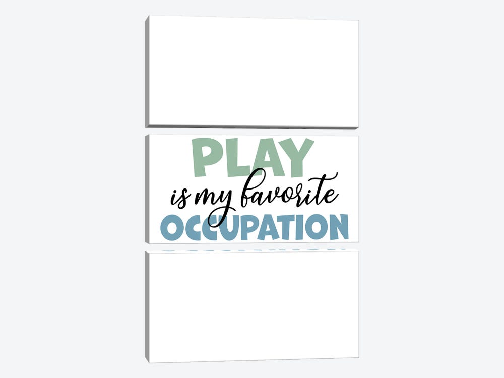 Play Occupation by Alyssa Banta 3-piece Canvas Art