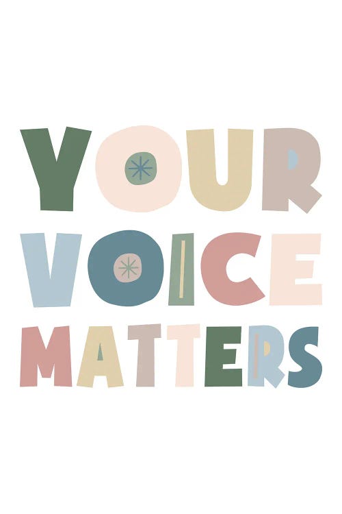 Neutral Your Voice Matters