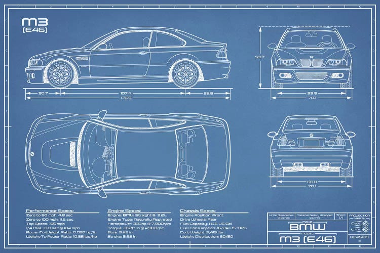 BMW M2 (E46) Blueprint