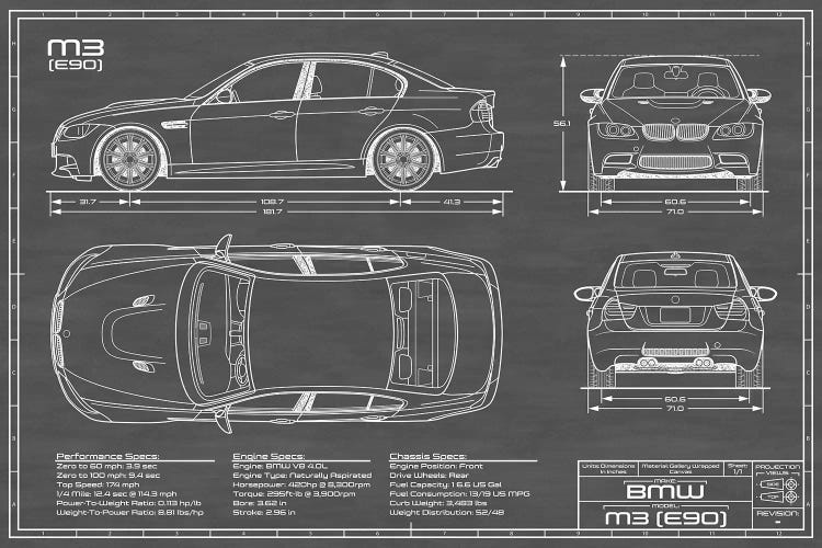 BMW M3 (E90) Black