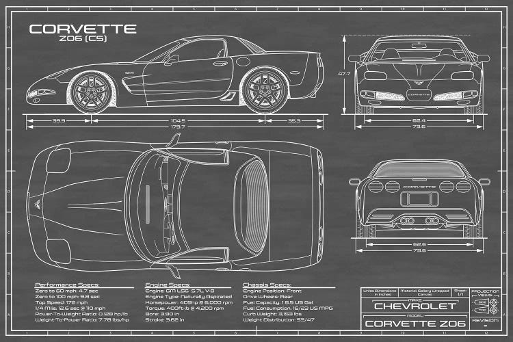 Corvette (C5) Z06 Black