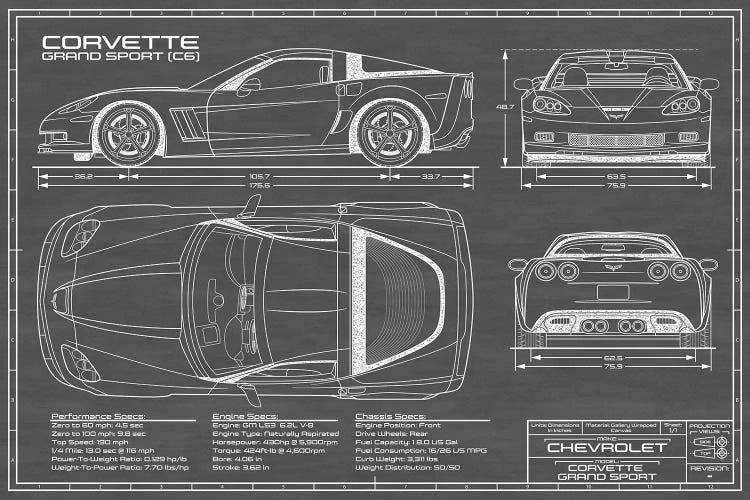 Corvette (C6) Grand Sport Black