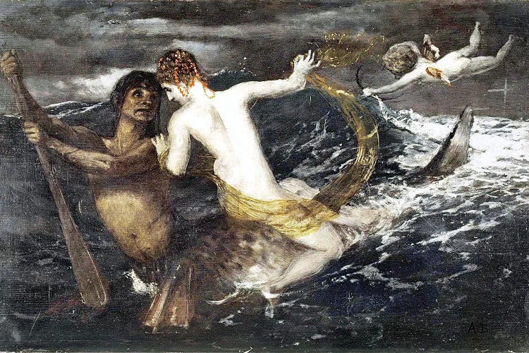 Triton And Nereid
