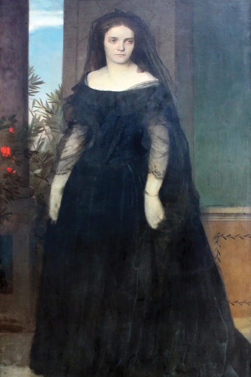 Portrait Of Fanny Janauschek Anagoria