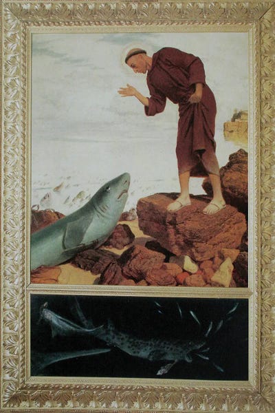 Saint Anthony 1892 by Arnold Böcklin canvas print