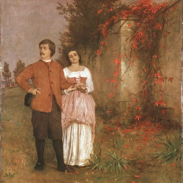 The Artist And His Wife, 1863-1864, A Ii 589
