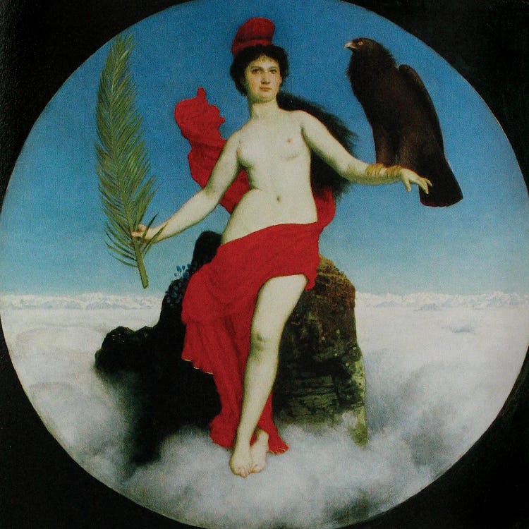 Arnold Böcklin: The Freedom 1891 by Arnold Böcklin