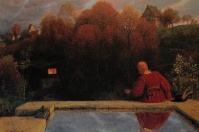 The Homecoming In 1887 by Arnold Böcklin canvas print
