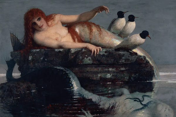 Romanticism: The Sea Tille by Arnold Böcklin