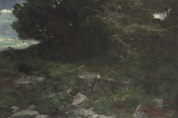 Romanticism: At The Edge Of The Forest by Arnold Böcklin