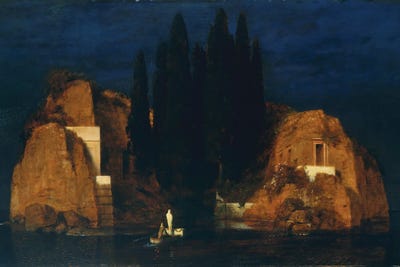 The Isle Of The Dead Ii (Metropolitan Museum Of Art) by Arnold Böcklin canvas print