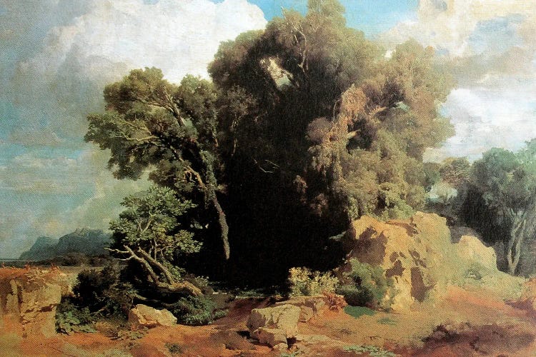 In The Pontine Swamps 1851