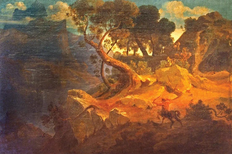 Landscape With Centaurs Weimar Palace Museum