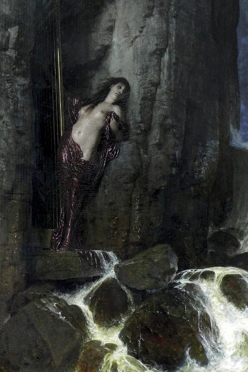 Arnold Böcklin: Ocean Surf by Arnold Böcklin