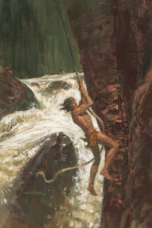 Tarzan® the Terrible by Robert Abbett wall art