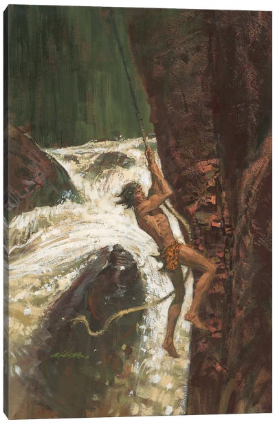 Tarzan® the Terrible Canvas Art Print - Tarzan