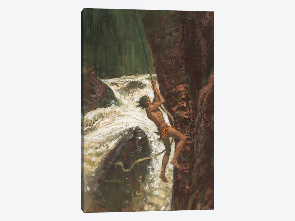 Tarzan® the Terrible by Robert Abbett 1-piece Canvas Artwork