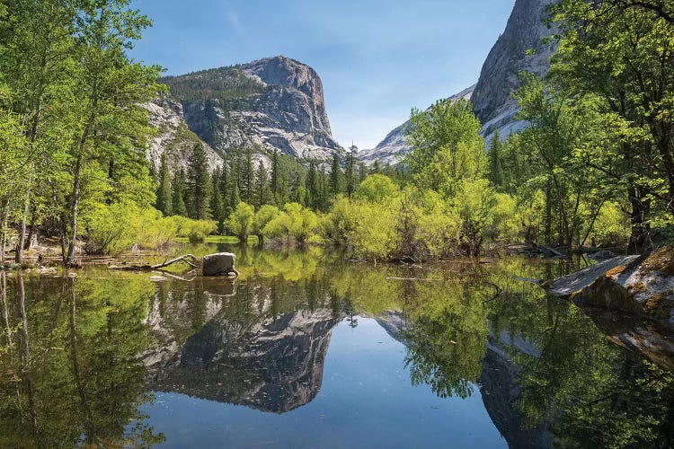 Mirror Lake Reflections, Yosemite