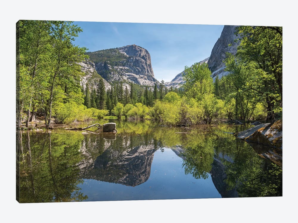 Mirror Lake Reflections, Yosemite by Adam Burton 1-piece Canvas Art Print