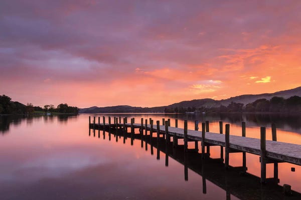 Adam Burton: Sunset Jetty by Adam Burton
