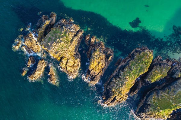 Cornwall: Cornwall From Above by Adam Burton