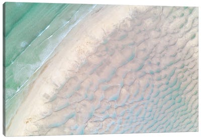Coastal Patterns Canvas Art Print - Adam Burton