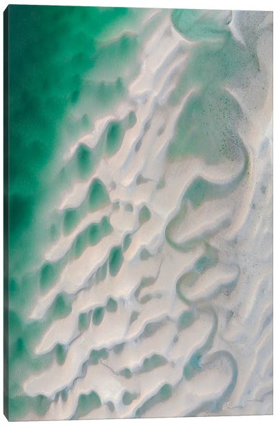 Coastal Patterns II Canvas Art Print - Adam Burton